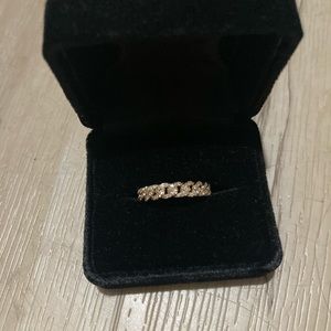 14k Gold Small Cuban Link Ring 💎
